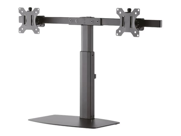 Neomounts FPMA-D865D - Ställ - fullständig rörelse - för 2 LCD-bildskärmar - svart - skärmstorlek: 10"-27" - skrivbordsstativ, disk-monteringsbar Svart
