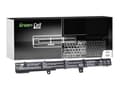 Miniatyrbilde 2 av 5: Green Cell PRO - Batteri til bærbar PC (tilsvarer: Asus A31N1319, Asus A41N1308) - litiumion - 4-cellers - 2600 mAh - svart - for ASUS R508CA; R509CA