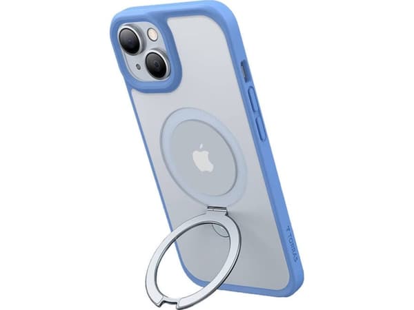 Torras Etui Torras Ostand Matte do iPhone 15 (niebieski navy)