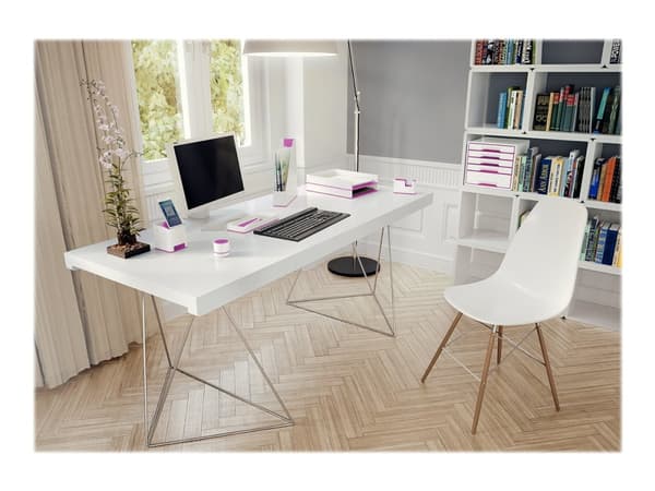 Leitz WOW - Pennhållare - polystyren (PS) - rosametallic