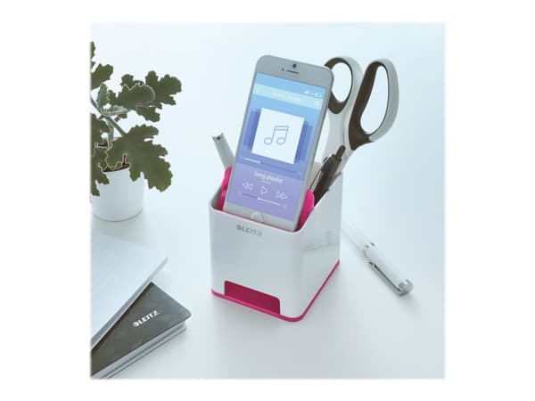 Leitz WOW - Pennhållare - polystyren (PS) - rosametallic
