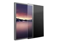 Multibrackets M Pro Series - Monteringskomponent (sikkerhetsark) - for mantel - plastikk, polykarbonat, pleksiglass - gjennomsiktig - skjermstørrelse