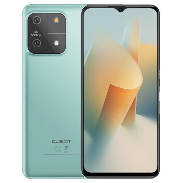 Smartphone, Android 13, Octa-core Processor, 656 HD+ Skärm, Grön, 4GB, 128G