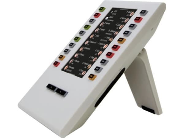 Auerswald COMfortel D-XT20i - Expansionsmodul för extra knappar för VoIP-telefon - vit