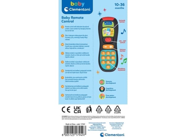 Baby 17949, Musical toy, 0.8 yr(s), AAA, Multicolour
