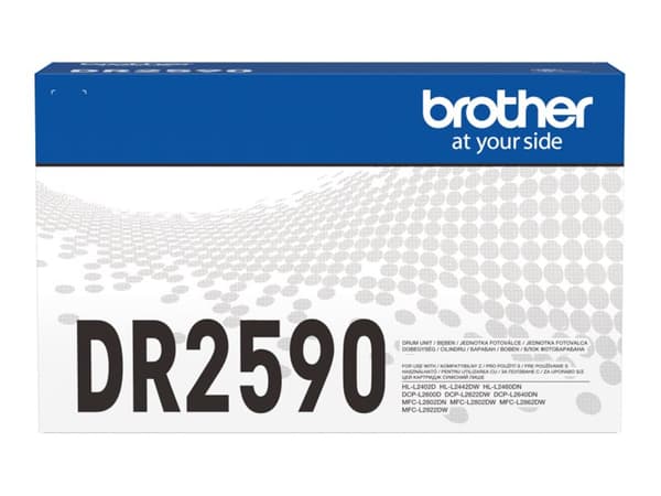 Brother DR2590 - Original - box - valsenhet - för P/N: DCPL2600DYJ1, DCPL2622DWYJ1, MFCL2802DWYJ1