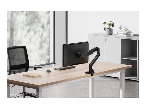 Neomounts NEXT Slim DS70-250BL1 - Monteringssett (leddarm) - full bevegelse - for Skjerm - aluminium - svart - skjermstørrelse: 17"-35" - skrivebords