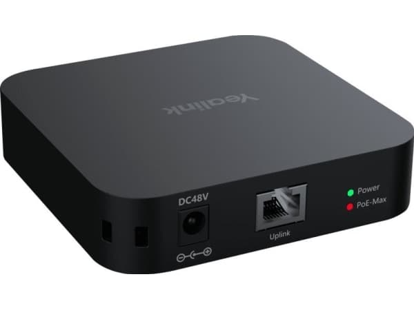 Yealink RCH40 E2 - Hubb - 4 x 10/100/1000 (PoE+) - skrivbordsmodell - PoE+ (90 W)