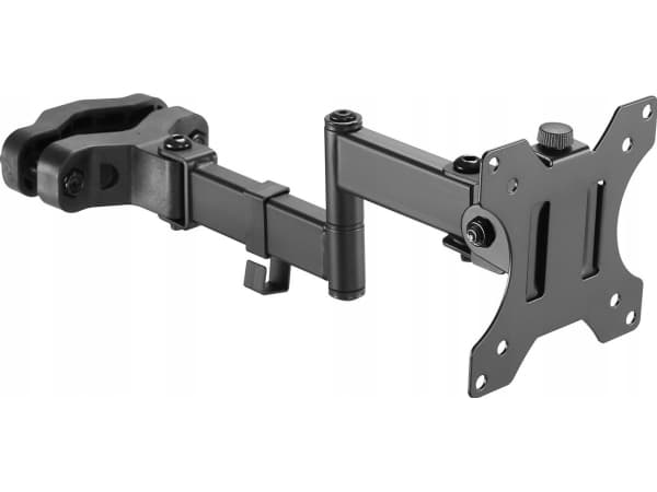 Maclean rør-/stolpemonitorfeste 28-60 mm, dobbelt sammenleggbart håndtak, 17-32'', maks. 8 kg, MC-984