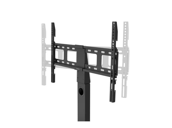 Hama 00220867, 81,3 cm (32"), 165,1 cm (65"), 200 x 200 mm, 600 x 400 mm, Glass, Metall, Sort