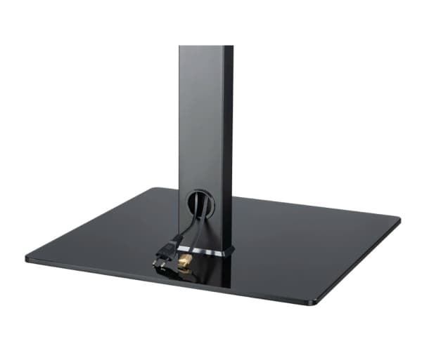 Hama 00220867, 81,3 cm (32"), 165,1 cm (65"), 200 x 200 mm, 600 x 400 mm, Glass, Metall, Sort