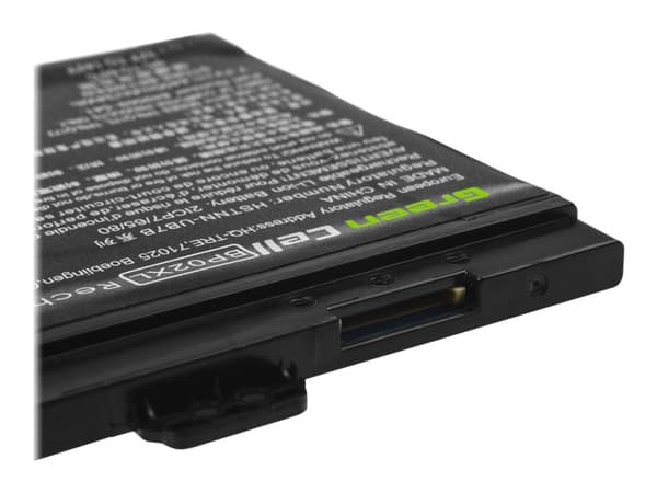 Green Cell - Batteri til bærbar PC (tilsvarer: HP BP02XL) - litiumpolymer - 2-cellers - 4400 mAh - 34 Wh - svart - for HP Pavilion Laptop 15