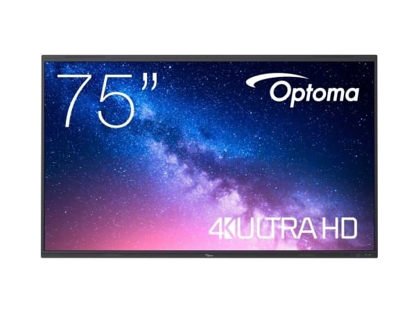 Optoma Creative Touch 5753RK - 75" Diagonal klass 5-Series LED-bakgrundsbelyst LCD-skärm - interaktiv - med pekskärm (multitouch) - 4K UHD (2160p) 38