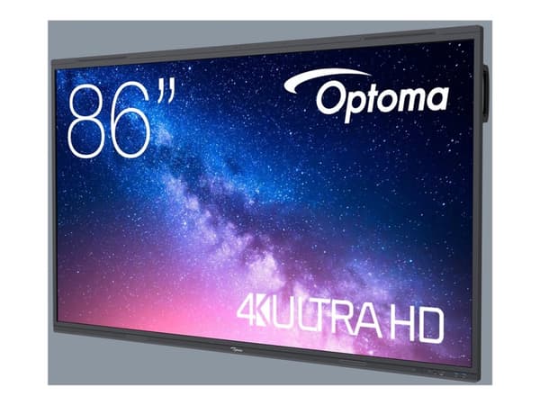 Optoma Creative Touch 5863RK - 86" Diagonalklasse 5-Series LED-bakgrunnsbelyst LCD-skjerm - interaktiv - med pekeskjerm (multiberørings) - Android -