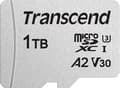 Miniatyrbild 3 av 5: Transcend USD300S - Flash-minneskort (adapter inkluderad) - 1 TB - A2 / Video Class V30 / UHS-I U3 / Class10 - microSDXC UHS-I U3