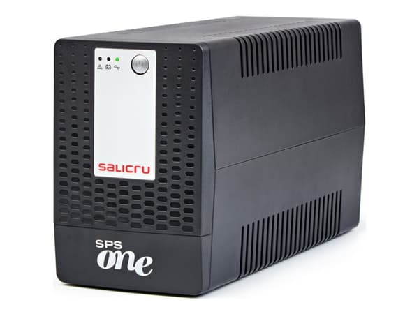 SALICRU SPS ONE - UPS - AC 220/230/240 V - 600 watt - 1100 VA - utgangskontakter: 4 Sort