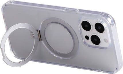 Asia Joyroom JR-BP004 magneettinen suojaava puhelimen kotelo haltija Apple iPhone 15 läpinäkyvä