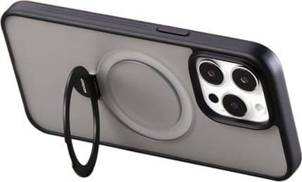 Case Joyroom JR-BP004 Magneettinen suojaava puhelimen kotelo pidikkeellä Apple iPhone 15 musta