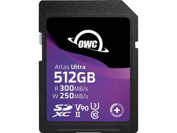 OWC Atlas Ultra SDXC V90 UHS-II Minnekort 512GB
