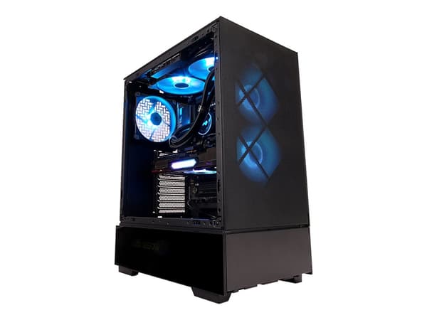 IN WIN ModFree - Base Edition - FT - utökad ATX - genomskinlig sidopanel (härdat glas) - ingen strömförsörjning (ATX12V) - svart - USB/ljud