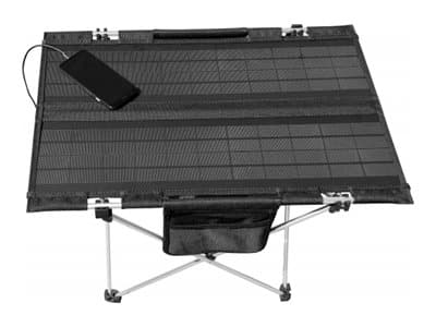Technaxx TX-251 - Solenergisystem - fällbart campingbord - 20 Watt
