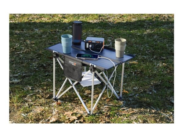 Technaxx TX-251 - Solenergisystem - fällbart campingbord - 20 Watt