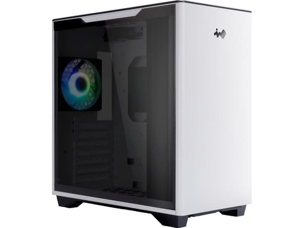 IN WIN Development A5 Midi-Tower Tempered Glass - weiß - Midi/Minitower - Lüfter (1ACFBF--000030)
