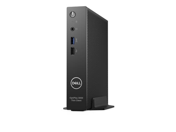 Dell OptiPlex 3000 Thin Client - Tunn klient - DTS 1 x Celeron N5105 / upp till 2.9 GHz - RAM 8 GB - flash - eMMC 64 GB - UHD Graphics - Gigabit Ethe