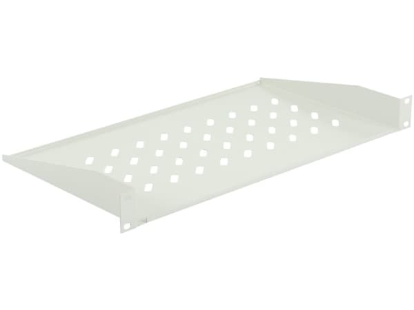 Lanview RAS200WH, valkoinen, 30 kg, 1U, 19", soikea, 482 mm