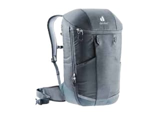 Deuter Rotsoord 25+5, Topp, Bakre polstring, Hoftebelte, |Sykling, Grafitt, Polyamid, Polyetersulfon (PES), 600 D