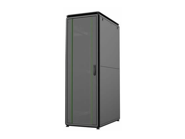 Lanview by Logon - Rack skåp - 600 x 1000 mm, data line - fristående - svart, RAL 9005 - 36U - 19"