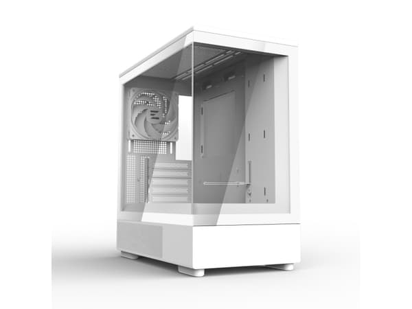 Zalman P10 MicroATX Mini Tower -kotelo Valkoinen