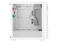 Miniatyrbilde 4 av 5: Azza Guardian Wood, Midi Tower, PC, Hvit, Tre, ATX, EATX, ITX, Micro ATX, 17 cm, 40 cm