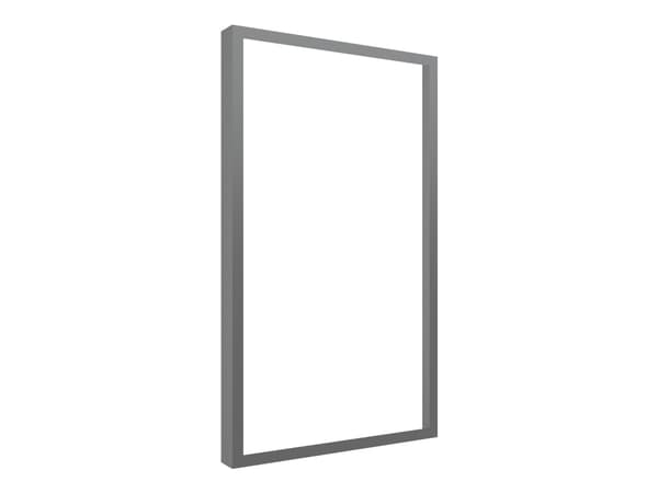 Multibrackets M Pro Series - Hölje - för platt panel - hög ljusstyrka ram - stål - svart - skärmstorlek: 65" - väggmonterbar