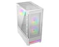 Miniatyrbild 3 av 5: COUGAR Gaming CGR-5ZD1W-AIR-RGB, Midi Tower, PC, Vit, ATX, CEB, EATX, micro ATX, Mini-ITX, Nylon, Multi