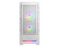 Miniatyrbild 4 av 5: COUGAR Gaming CGR-5ZD1W-AIR-RGB, Midi Tower, PC, Vit, ATX, CEB, EATX, micro ATX, Mini-ITX, Nylon, Multi