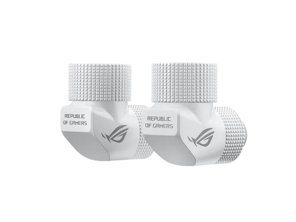 ASUS ROG RYUJIN III - White Edition - væskeklølt system CPU-vannblokk - (for: AM4, LGA1200, LGA1700, AM5, LGA115x Socket) - kobberkaldplate - hvit