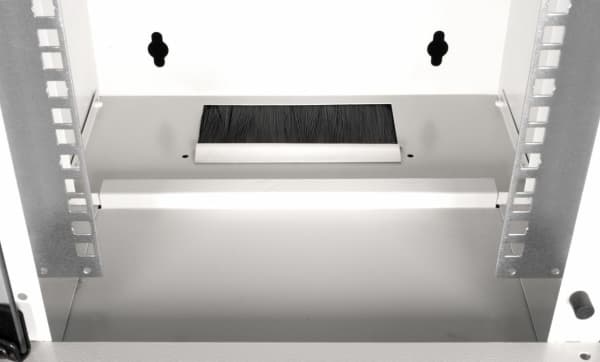 Equip EWM-06-3030-G, Väggmonterad rack, 6U, Knapplås, 4,58 kg, Grå