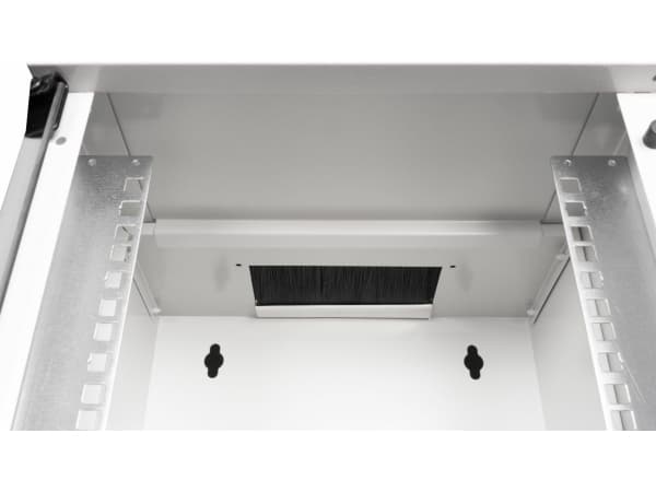 Equip EWM-06-3030-G, Väggmonterad rack, 6U, Knapplås, 4,58 kg, Grå