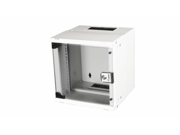 Equip EWM-06-3030-G, Väggmonterad rack, 6U, Knapplås, 4,58 kg, Grå