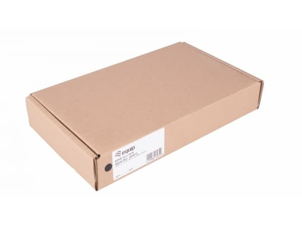 Equip EZFS-10-1-15-B, Hylla till rackskåp, Svart, 100 kg, 1U, Turkiet, 48,3 cm (19")