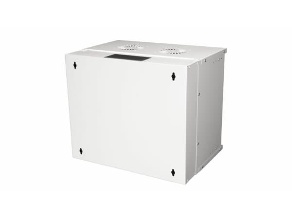Equip EWM-09-5440-G, Väggmonterad rack, 9U, Knapplås, 10,3 kg, Ljusgrå