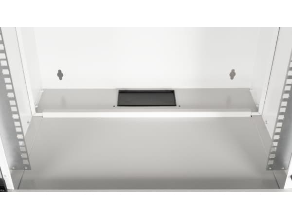 Equip EWM-07-5440-G, Seinäjalusta, 7U, Avainlukko, 9.06 kg, Vaaleanharmaa, Vaaleanharmaa