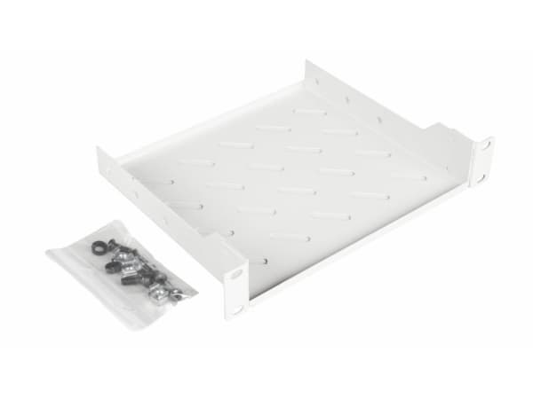 Equip EZFS-10-1-20-G, Hylla till rackskåp, Ljusgrå, 1U, Turkiet, 25,4 cm (10"), 255 mm