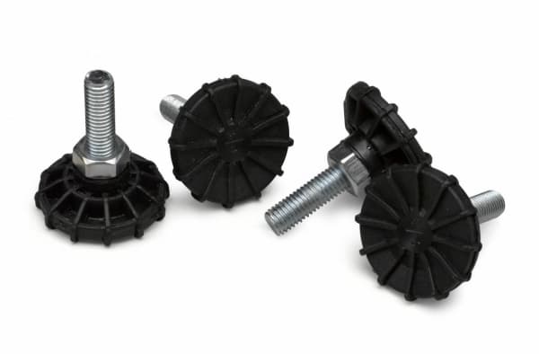 Equip EZF-1, Rackfot, Sort, Sølv, Tyrkia, 40 mm, 40 mm, 60 mm