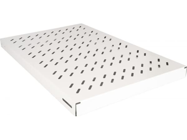 Equip EZVS-19-1-10-G, Hylla till rackskåp, Ljusgrå, 100 kg, 1U, Turkiet, 48,3 cm (19")