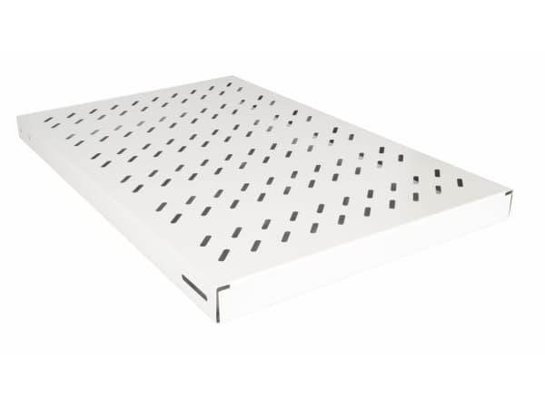 Equip EZVS-19-1-10-G, Hylla till rackskåp, Ljusgrå, 100 kg, 1U, Turkiet, 48,3 cm (19")