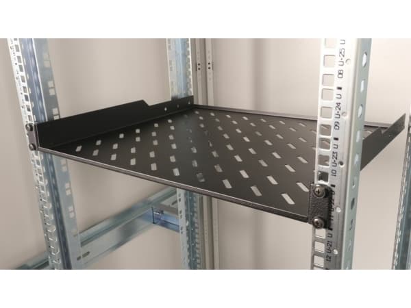Utstyr EZFS-19-1-60-B, Stativhylde, Sort, 1U, Tyrkiet, 48,3 cm (19"), 482 mm