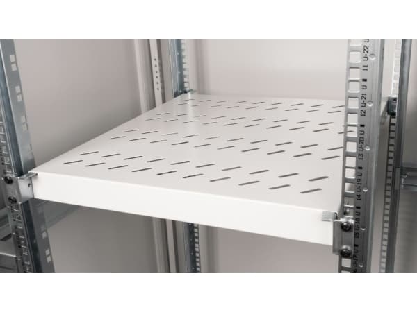Varusteet EZVS-19-1-50-G, Telinehylly, Vaaleanharmaa, 100 kg, 1U, Turkki, 48,3 cm (19")