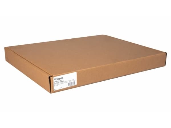Equip EZVS-19-1-35-G, Rackhylle, Lysegrå, 100 kg, 1U, Tyrkia, 48,3 cm (19")